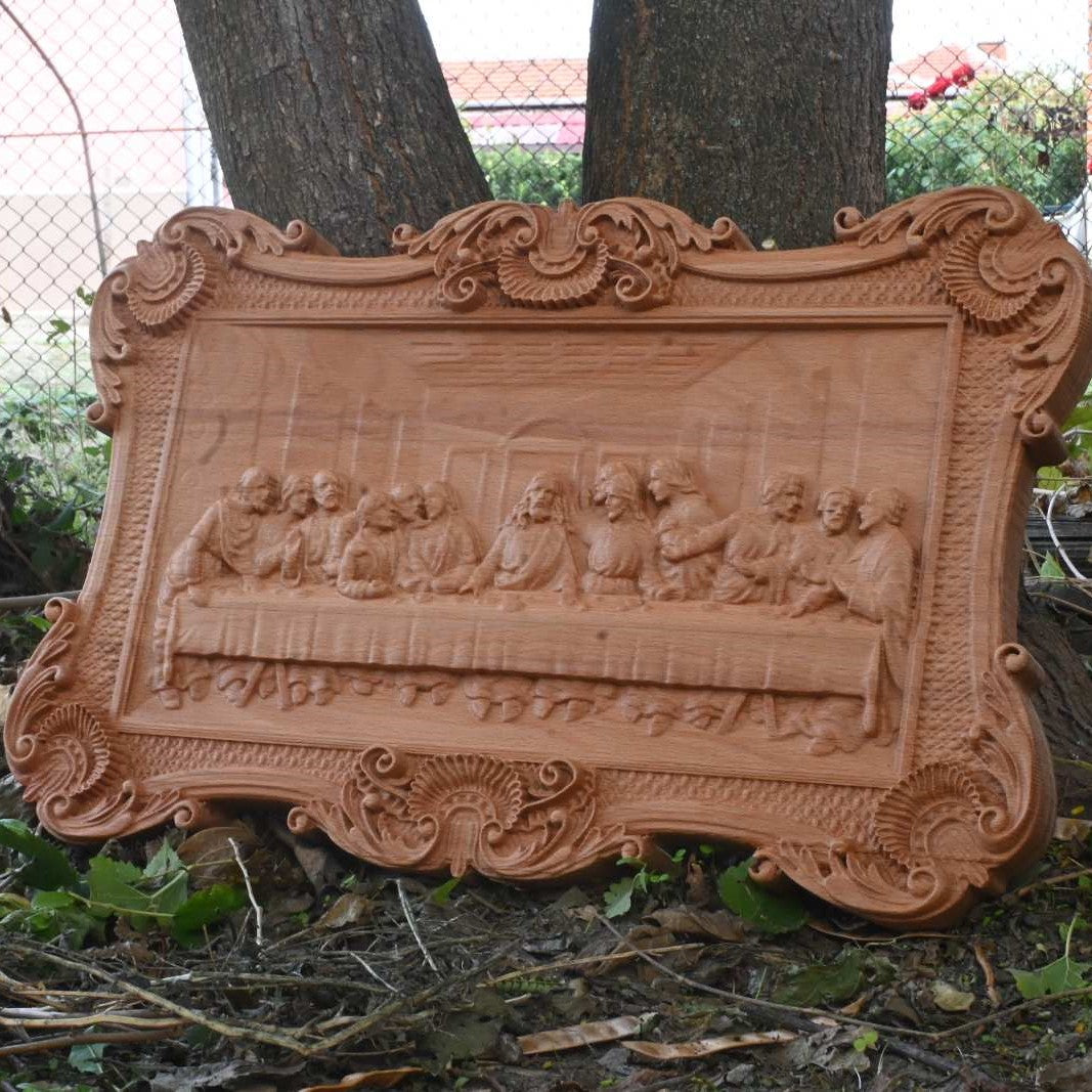 Дърворезба Тайната вечеря