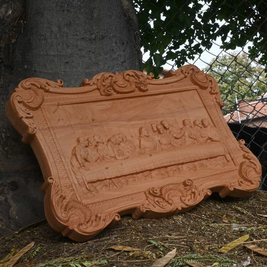 Дърворезба Тайната вечеря